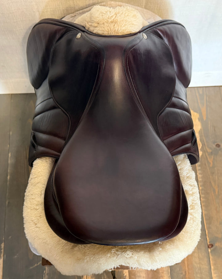17" Butet Premium Saddle - Full Calfskin - 2022 - L Seat - 2.25L Flaps - 4.25" dot to dot (507)