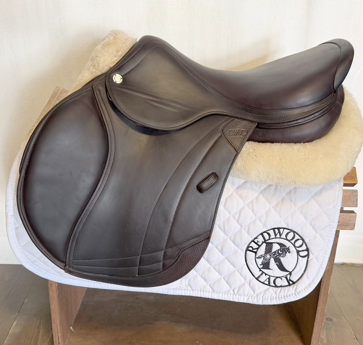 17.5" CWD Hunter Mademoiselle 2Gs Saddle - Full Buffalo - 2025 - 3CH Flaps - SE38 (509)