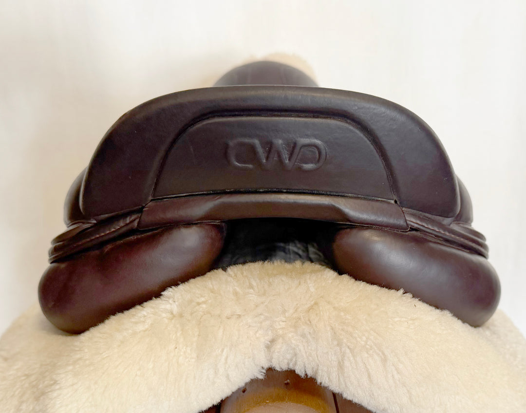 17.5" CWD Hunter Mademoiselle 2Gs Saddle - Full Buffalo - 2025 - 3CH Flaps - SE38 (509)