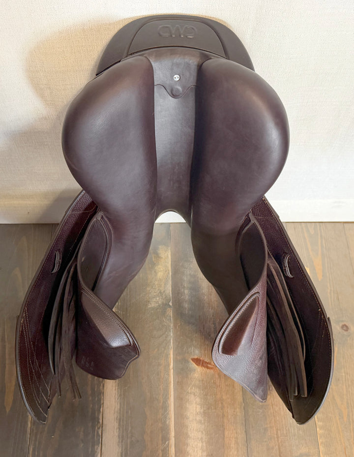 17.5" CWD Hunter Mademoiselle 2Gs Saddle - Full Buffalo - 2025 - 3CH Flaps - SE38 (509)