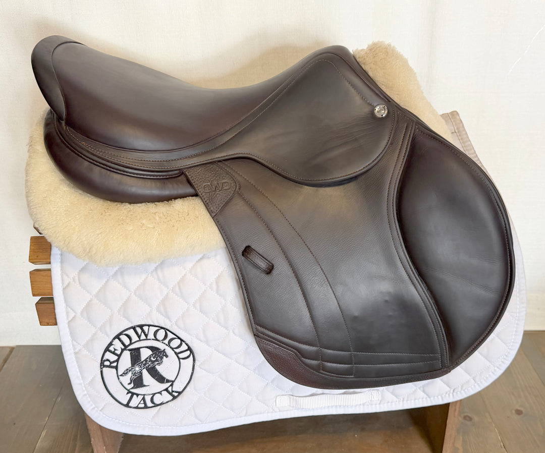 17.5" CWD Hunter Mademoiselle 2Gs Saddle - Full Buffalo - 2025 - 3CH Flaps - SE38 (509)