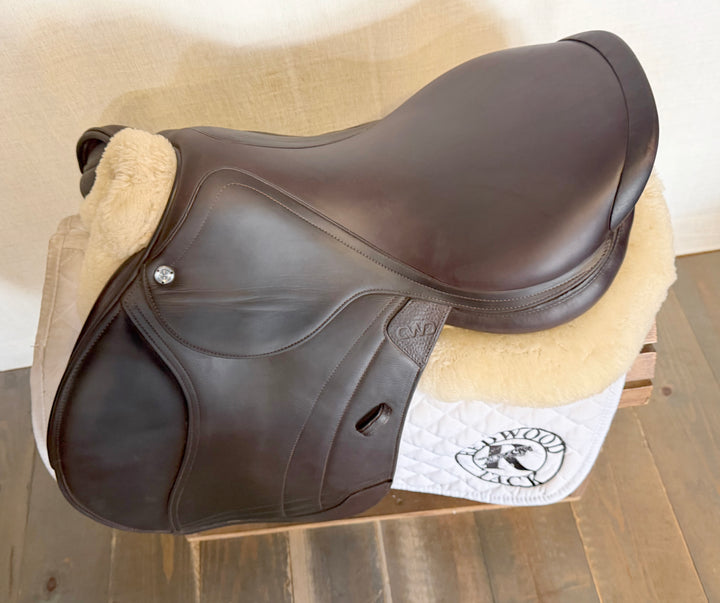 17.5" CWD Hunter Mademoiselle 2Gs Saddle - Full Buffalo - 2025 - 3CH Flaps - SE38 (509)