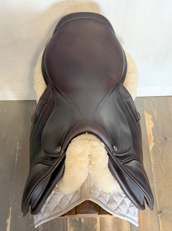 17.5" CWD Hunter Mademoiselle 2Gs Saddle - Full Buffalo - 2025 - 3CH Flaps - SE38 (509)