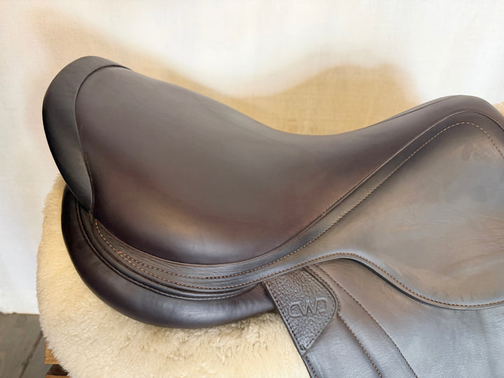 17.5" CWD Hunter Mademoiselle 2Gs Saddle - Full Buffalo - 2025 - 3CH Flaps - SE38 (509)