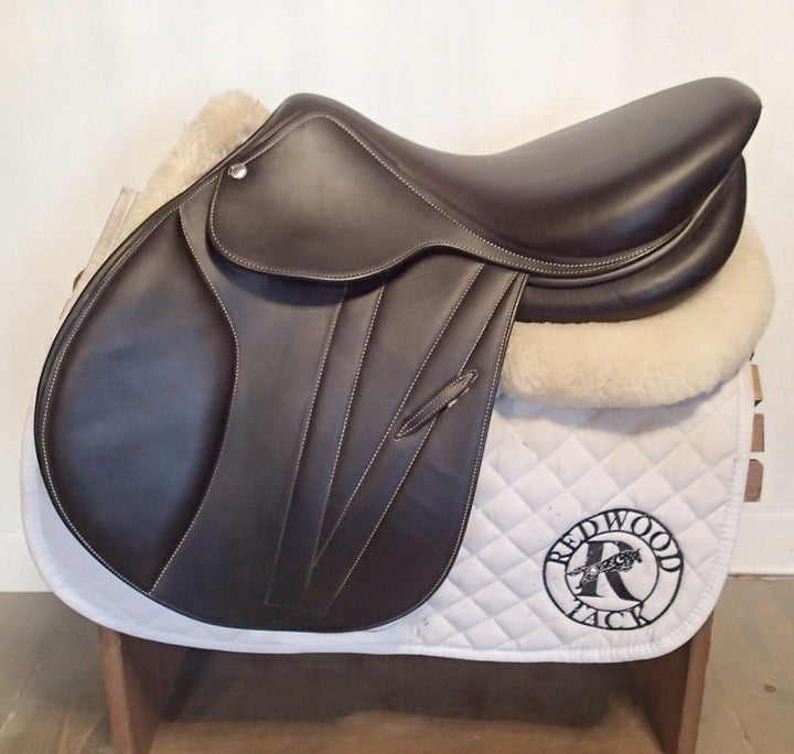 17.5" Butet Premium Saddle - Full Calfskin - 2024 - L Seat - 2.25 Flaps - 4.25" dot to dot