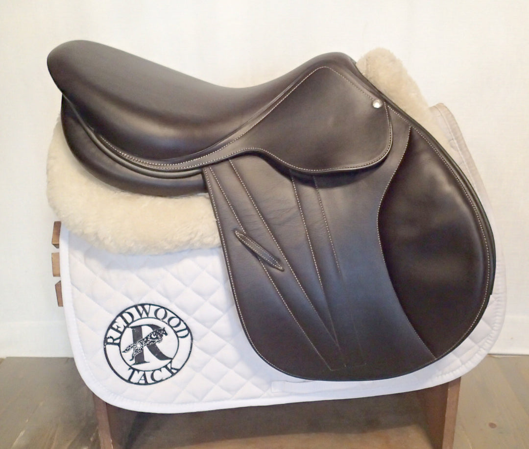 17.5" Butet Premium Saddle - Full Calfskin - 2024 - L Seat - 2.25 Flaps - 4.25" dot to dot