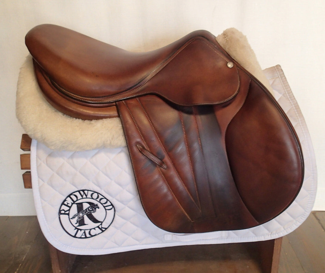 17" Butet Premium Saddle - Full Calfskin - 2014 - P Seat - 2.25 Flaps - 4.25" dot to dot