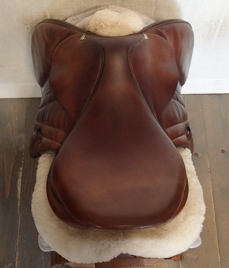 17" Butet Premium Saddle - Full Calfskin - 2014 - P Seat - 2.25 Flaps - 4.25" dot to dot