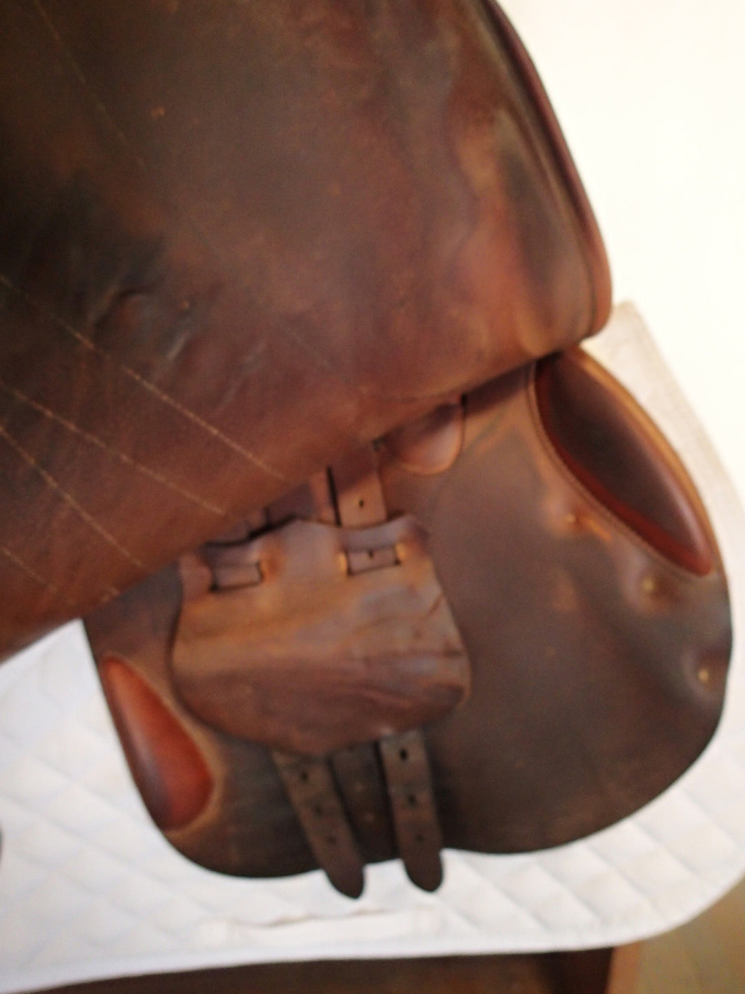 17" Butet Premium Saddle - Full Calfskin - 2014 - P Seat - 2.25 Flaps - 4.25" dot to dot