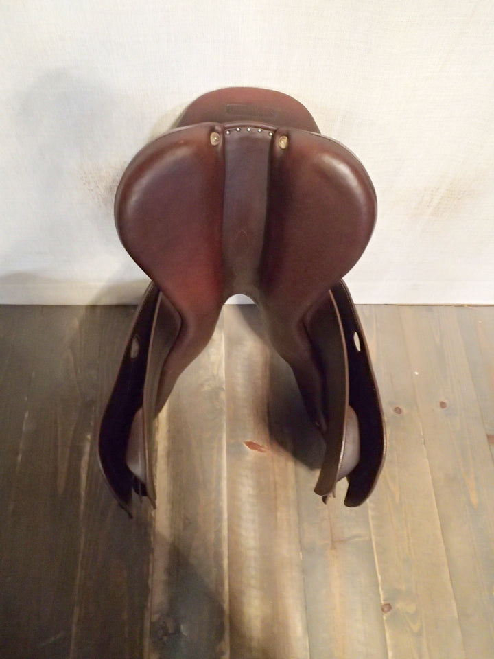 18" Antares Connexion Saddle - Full Buffalo - 2020 - 3AAA Flaps - 5" dot to dot