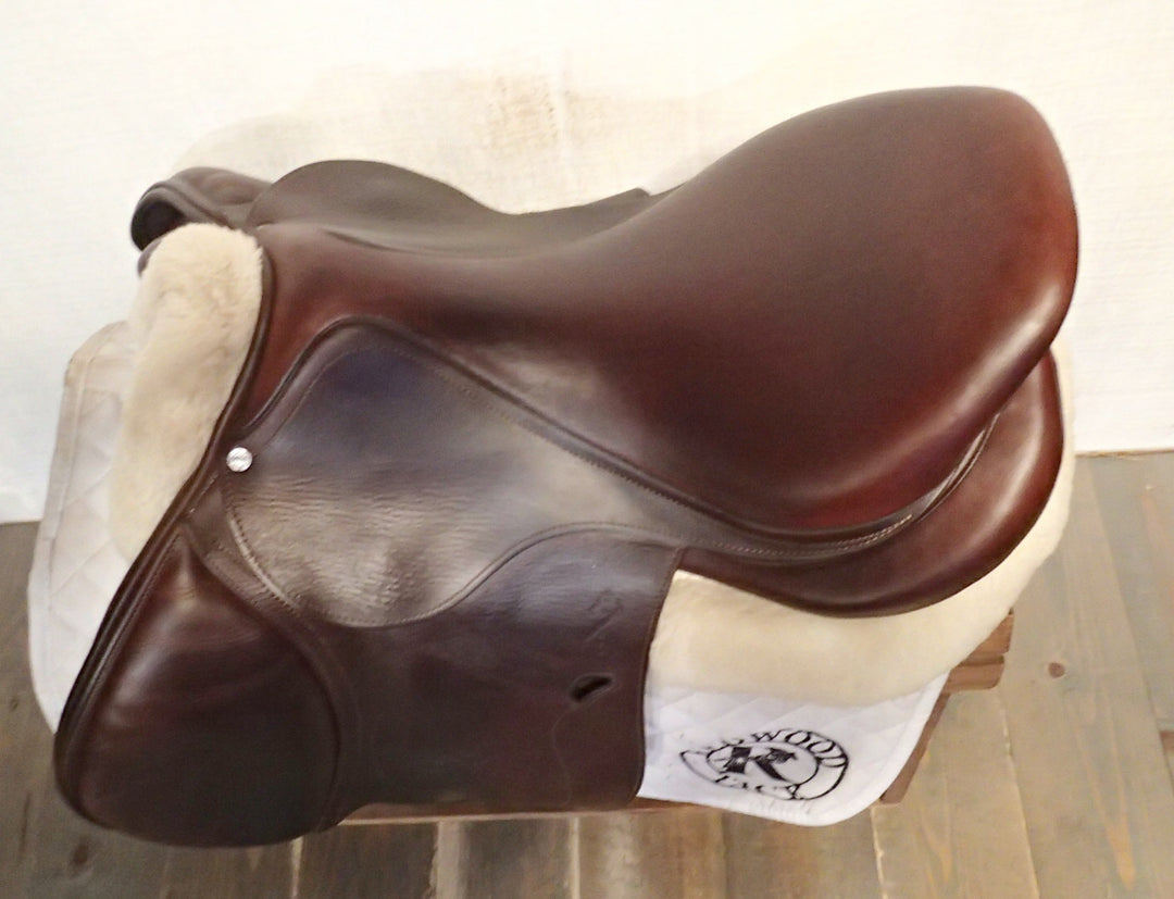 18" Antares Connexion Saddle - Full Buffalo - 2020 - 3AAA Flaps - 5" dot to dot