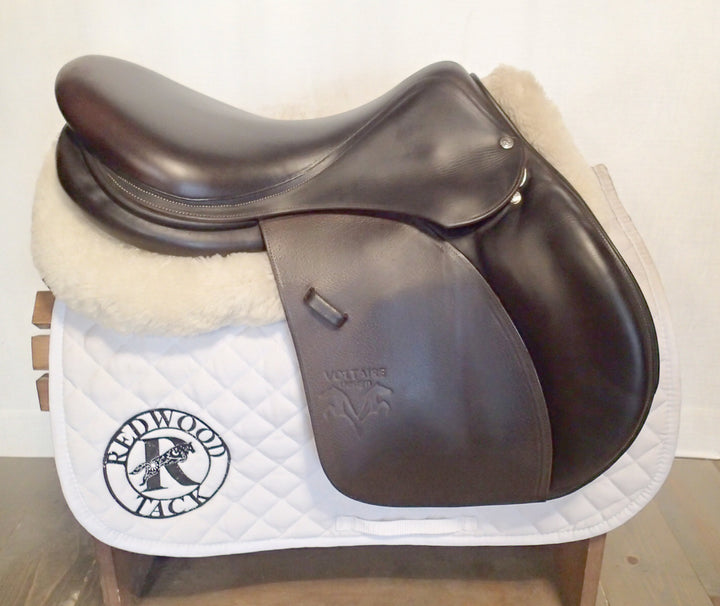 17.5" Voltaire Palm Beach Saddle - 2014 - 2 Flaps - 4.75" dot to dot - FIN Panels