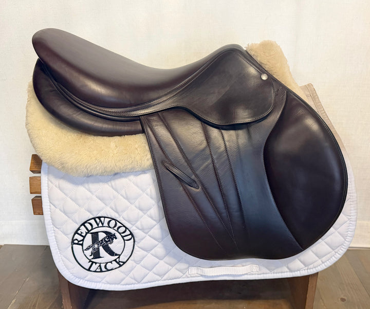 18" Butet Premium Saddle - Full Calfskin - 2025 - 2.25 Flaps - L Seat - 4.25" dot to dot (520)