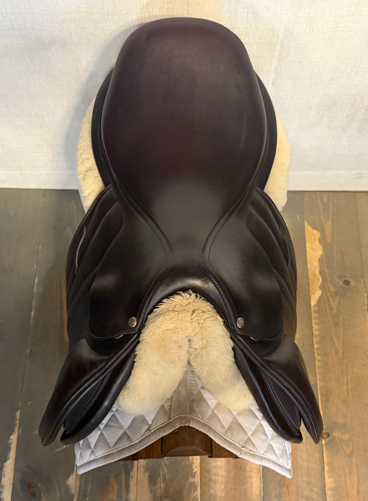 18" Butet Premium Saddle - Full Calfskin - 2025 - 2.25 Flaps - L Seat - 4.25" dot to dot (520)