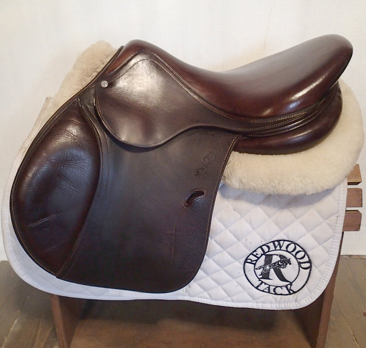 17.5" Antares Connexion Saddle - 2016 - Full Buffalo - 2N Flaps - 4.75" dot to dot