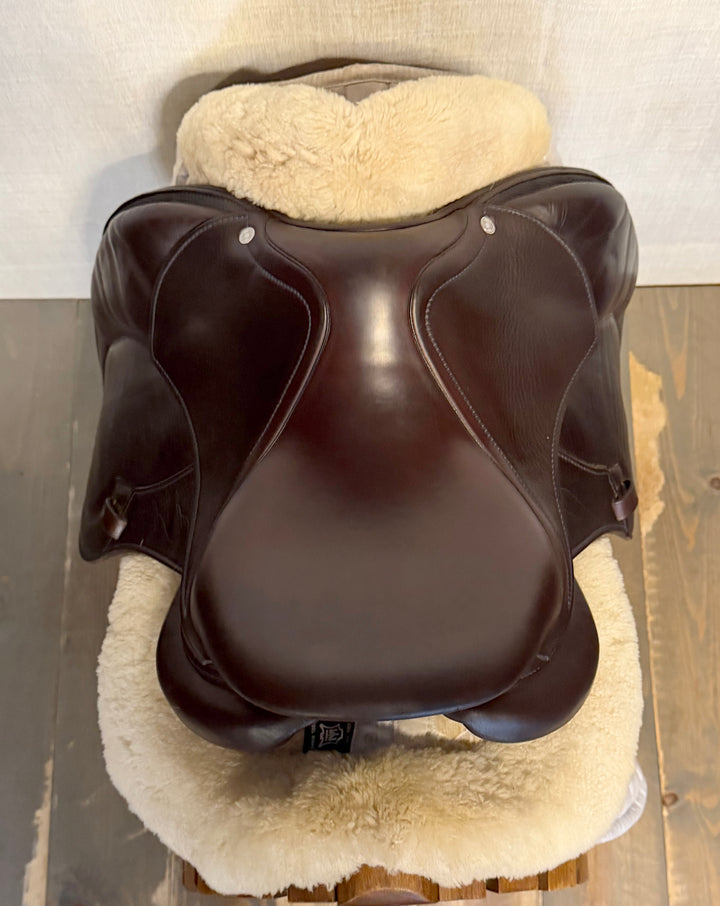14.5" Antares Hero Junior Saddle - Full Buffalo - 2024 - 5" dot to dot (546)