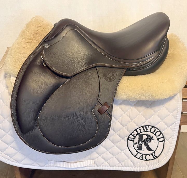 15.5" Antares Hero Junior Saddle - Full Buffalo - 2023 - 5" dot to dot (547)