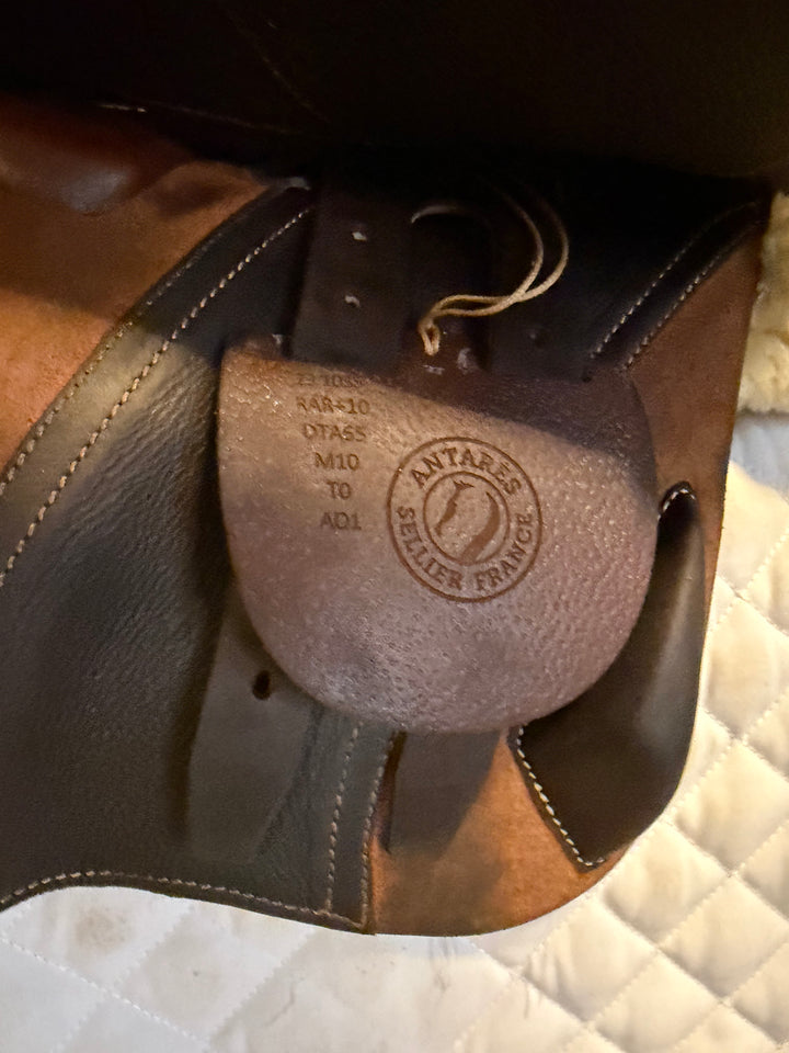 15.5" Antares Hero Junior Saddle - Full Buffalo - 2023 - 5" dot to dot (547)