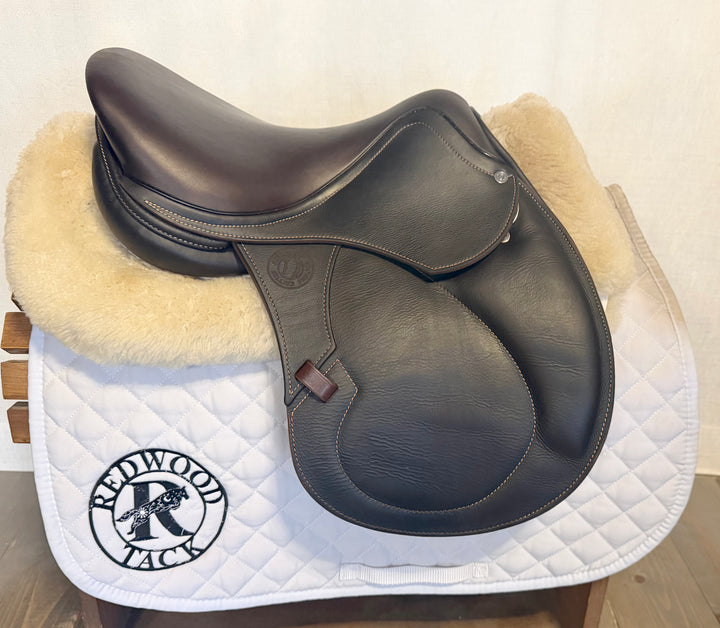 15.5" Antares Hero Junior Saddle - Full Buffalo - 2023 - 5" dot to dot (547)