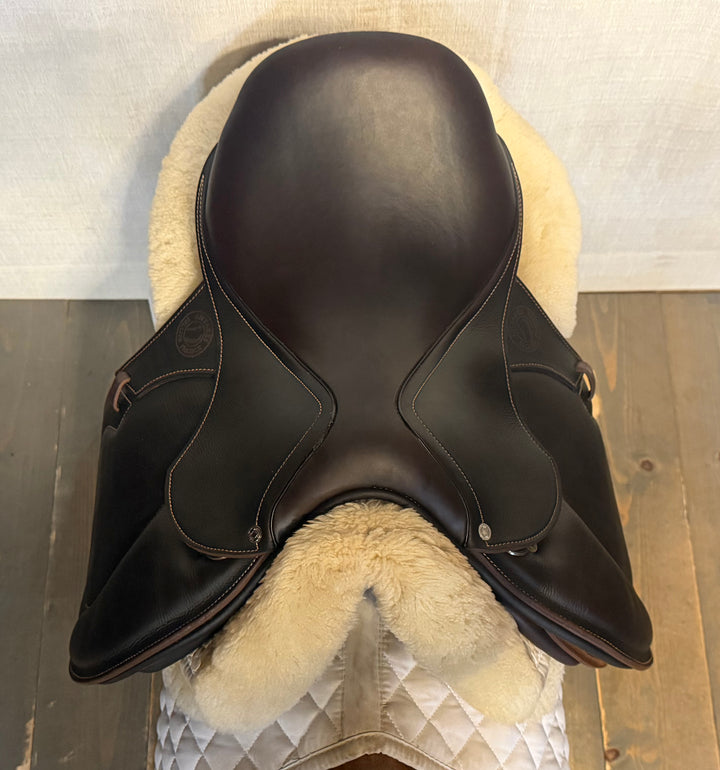 15.5" Antares Hero Junior Saddle - Full Buffalo - 2023 - 5" dot to dot (547)