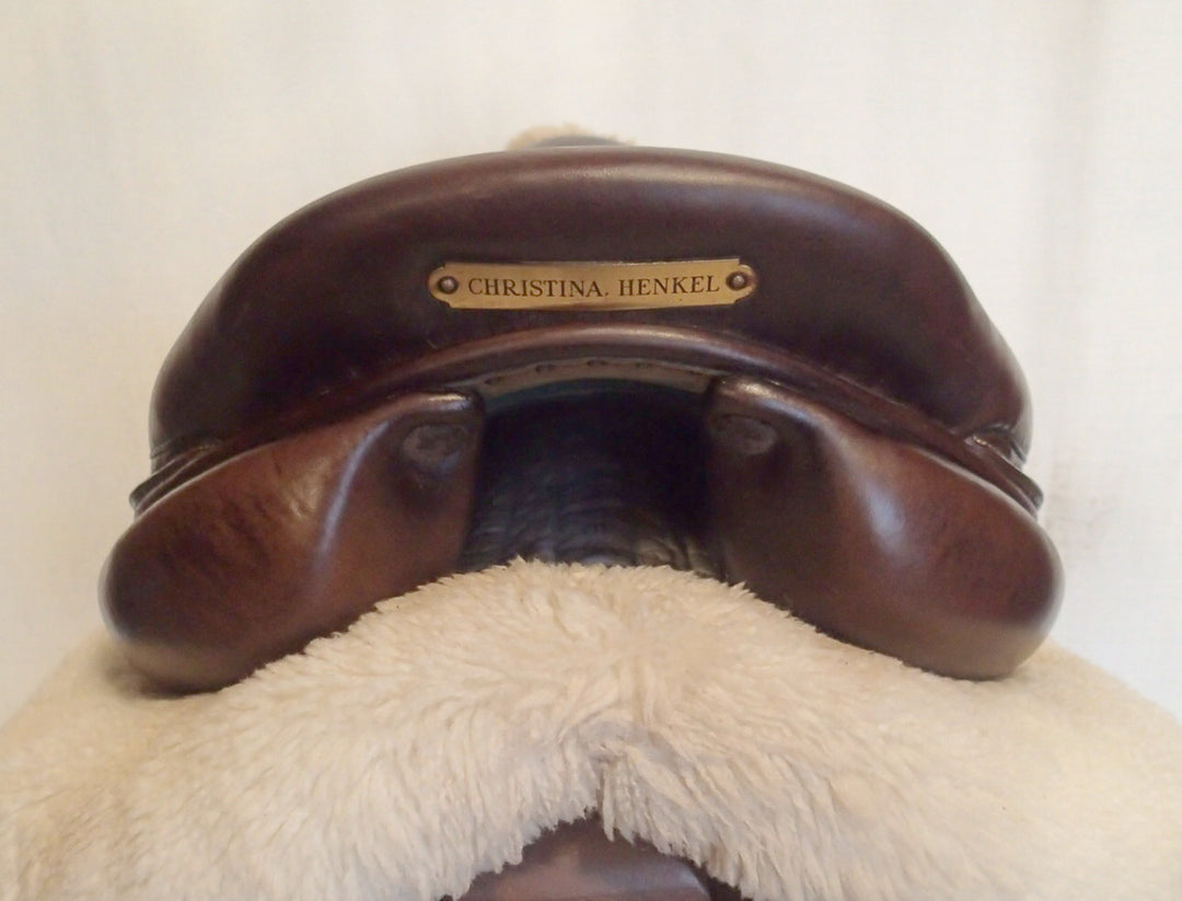 17.5" Voltaire Palm Beach Saddle - Full Buffalo - 2015 - 2A Flaps - 4.75" dot to dot - FIN Panels