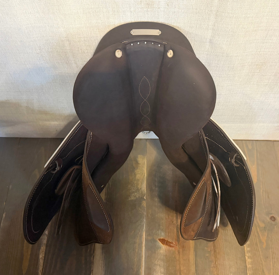 15.5" Antares Hero Junior Saddle - Full Buffalo - 2023 - 4.75" dot to dot (549)