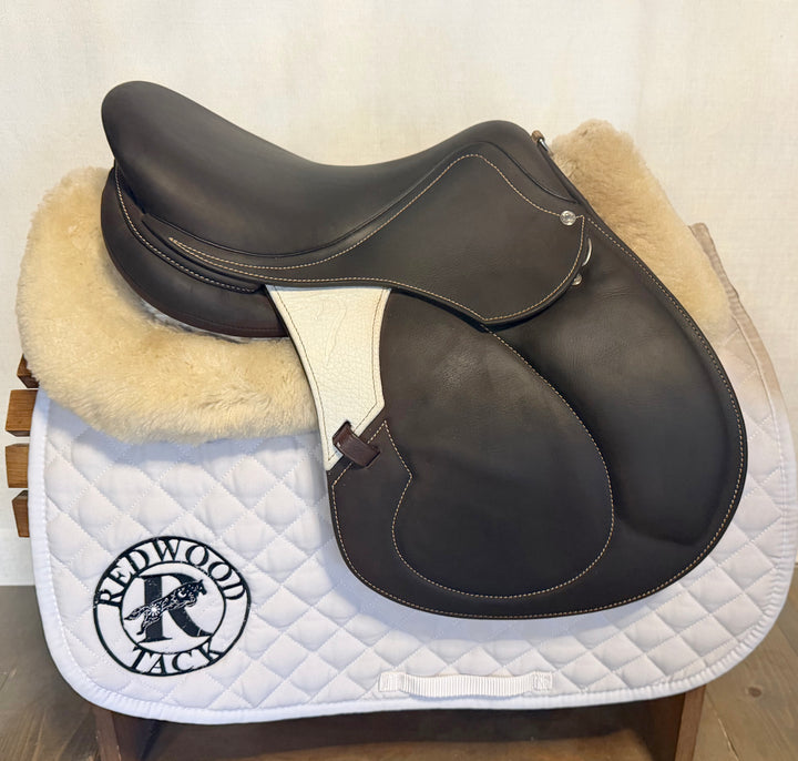 15.5" Antares Hero Junior Saddle - Full Buffalo - 2023 - 4.75" dot to dot (549)