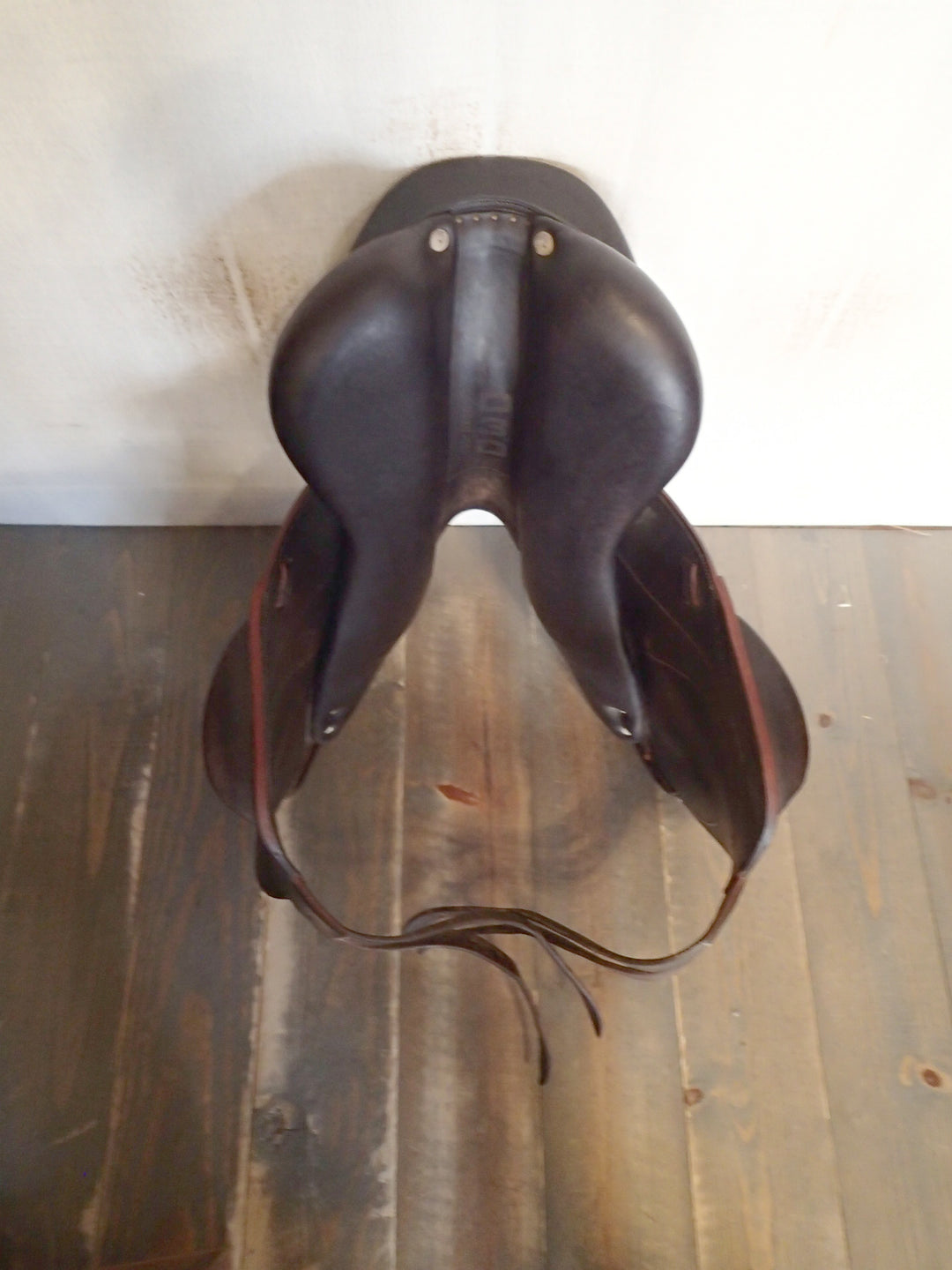 17" Devoucoux Chiberta Monoflap Saddle - Full Buffalo - 2015 - 2A Flaps - D3D - 5" dot to dot