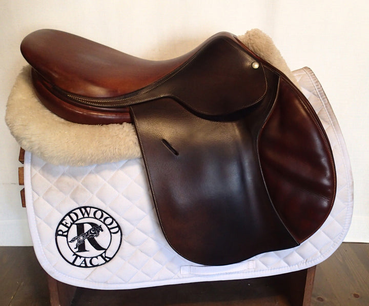 17" Butet Saddle - 2008 - P Seat - 2 Flaps - 4.25" dot to dot