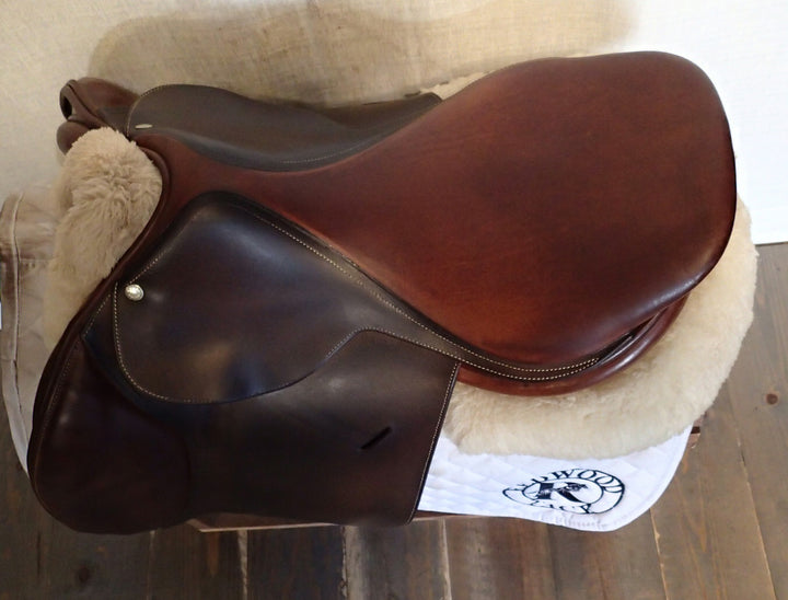 17" Butet Saddle - 2008 - P Seat - 2 Flaps - 4.25" dot to dot