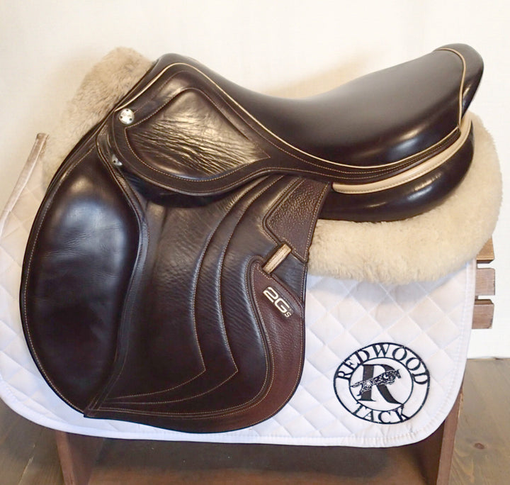 17.5" CWD Mademoiselle 2Gs Saddle - Full Buffalo - 2017 - 3L Flaps - SE32 - 4.75" dot to dot