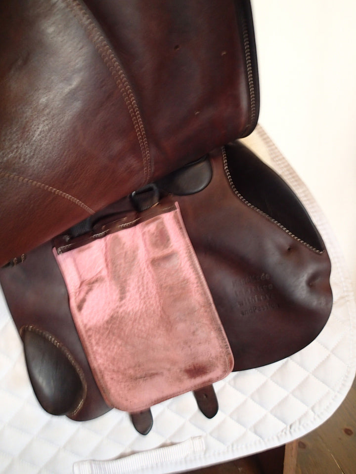 16.5" Voltaire Palm Beach Saddle - Full Buffalo - 2018 - 1A Flaps - 4.75" dot to dot - Pro Panels