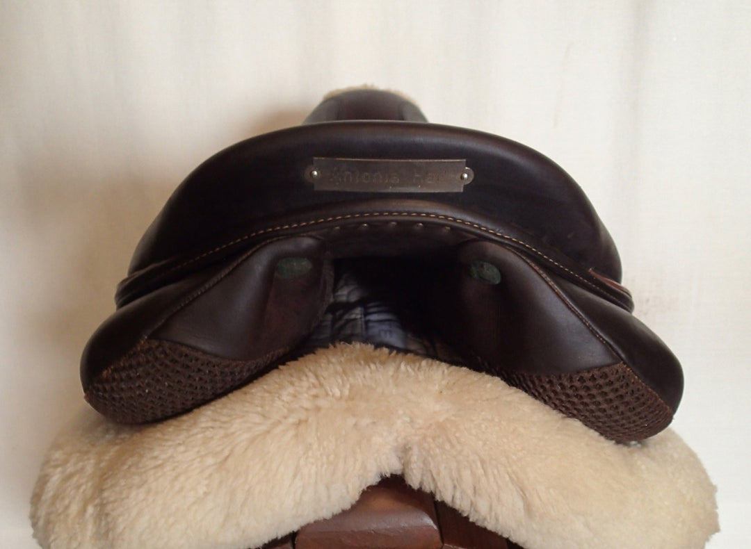 18" Devoucoux Biarritz O Saddle - Full Buffalo - 2023 - 3AAR Flaps - 4.5" dot to dot