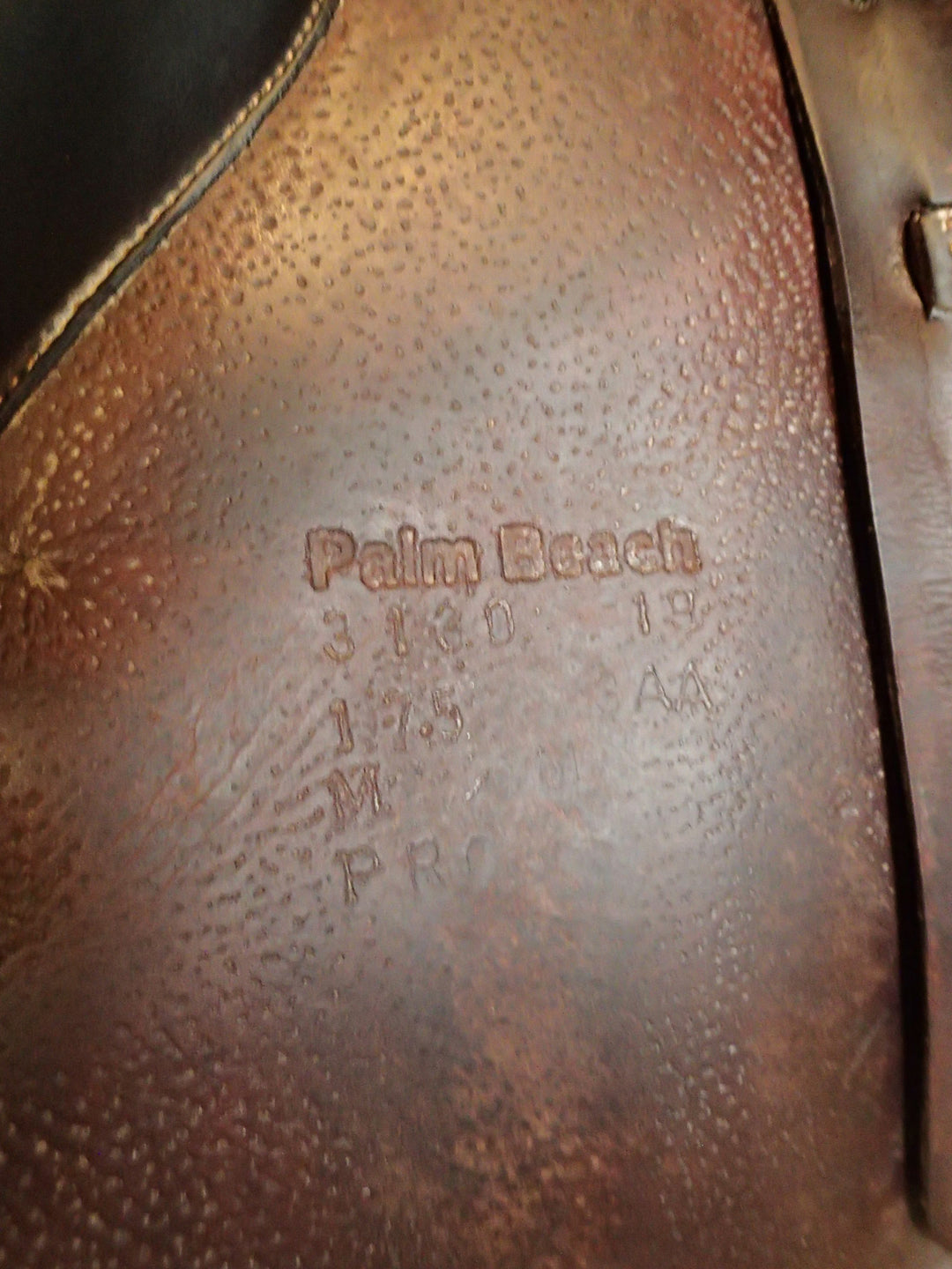 17.5" Voltaire Palm Beach Saddle - 2019 - 3AA Flaps - 4.75" dot to dot - Pro Panels