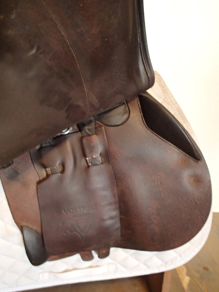 17.5" Voltaire Palm Beach Saddle - 2019 - 3AA Flaps - 4.75" dot to dot - Pro Panels