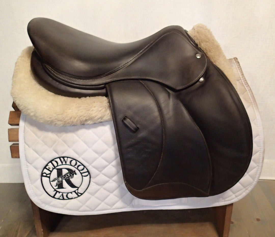 17" Voltaire Palm Beach Saddle - Full Buffalo - 2021 - 3 Flaps - 5" dot to dot - FIN Panels