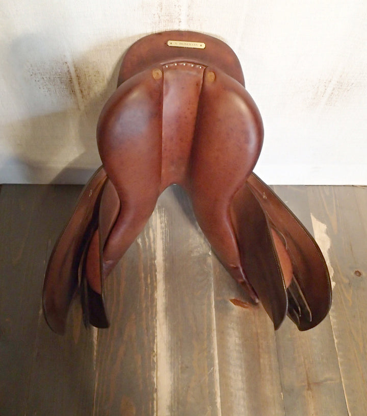 16" Butet Premium Saddle - Full Calfskin - 2017 - 1.75C Flaps - C Seat - 4.5" dot to dot