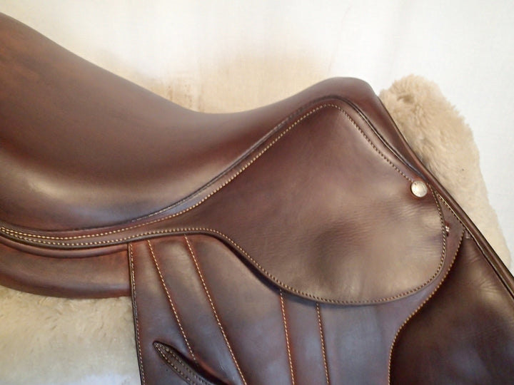 16" Butet Premium Saddle - Full Calfskin - 2017 - 1.75C Flaps - C Seat - 4.5" dot to dot