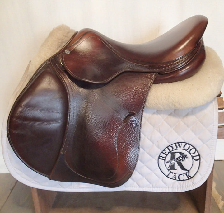 17" Antares Connexion Saddle - Full Buffalo - 2020 - 3AB Flaps - 5" dot to dot