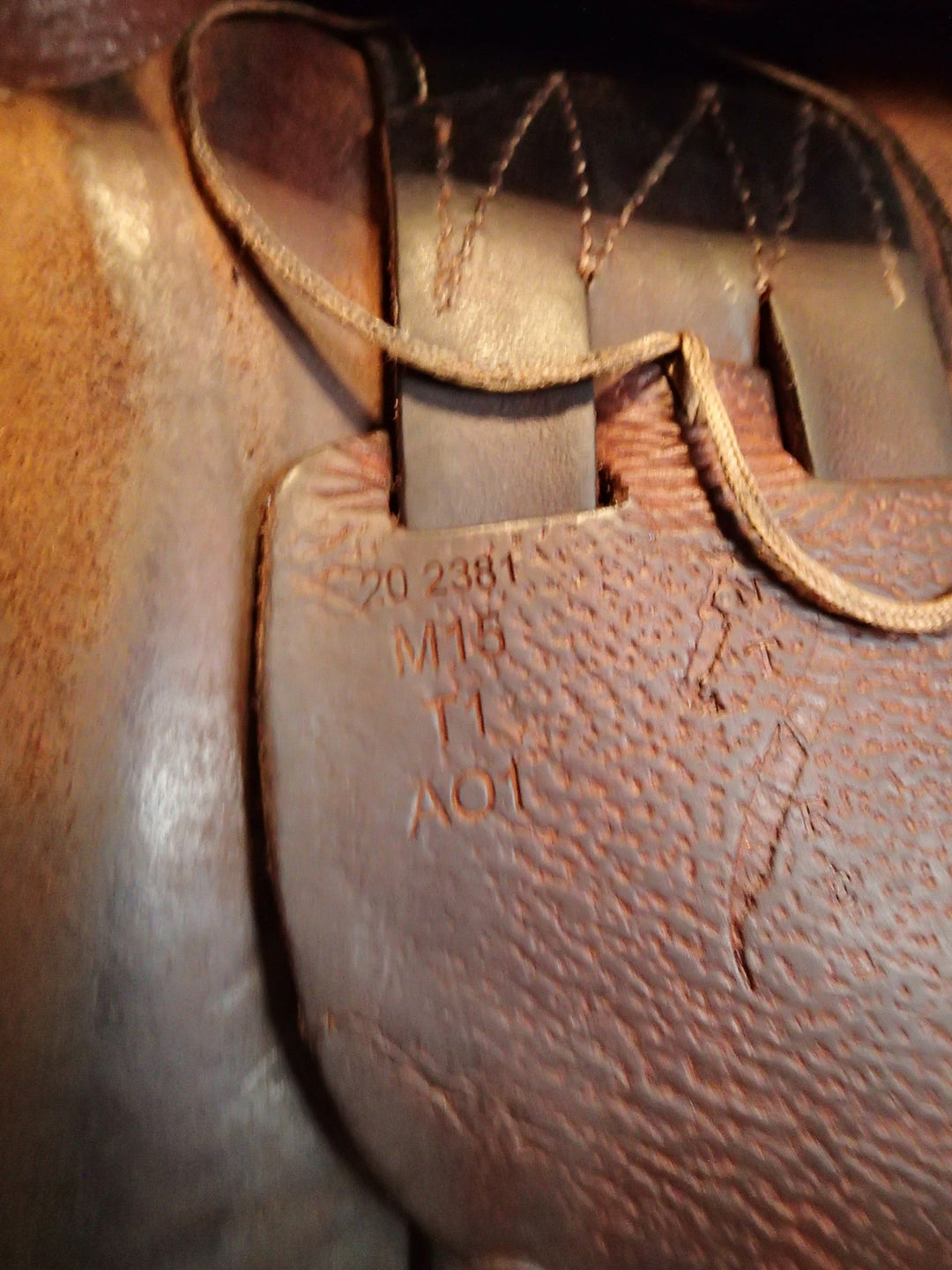 17" Antares Connexion Saddle - Full Buffalo - 2020 - 3AB Flaps - 5" dot to dot