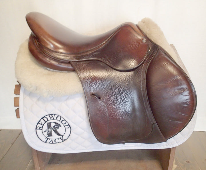 17" Antares Connexion Saddle - Full Buffalo - 2020 - 3AB Flaps - 5" dot to dot