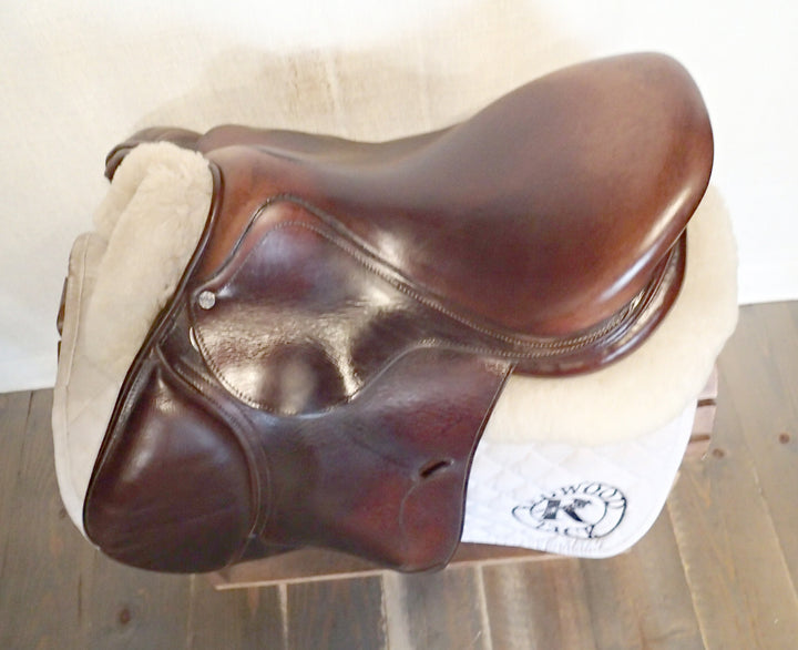 17" Antares Connexion Saddle - Full Buffalo - 2020 - 3AB Flaps - 5" dot to dot