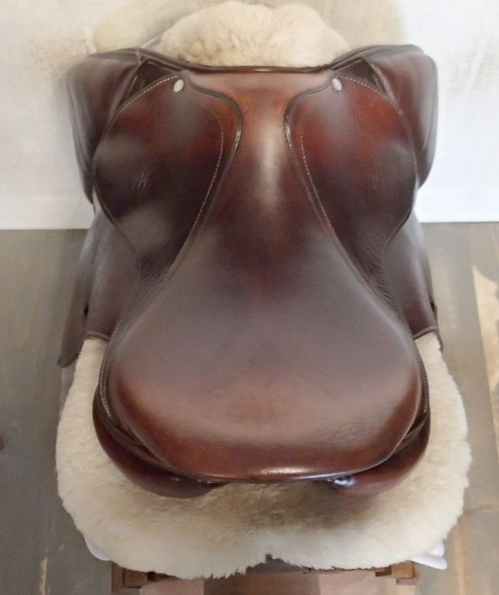 17" Antares Connexion Saddle - Full Buffalo - 2020 - 3AB Flaps - 5" dot to dot