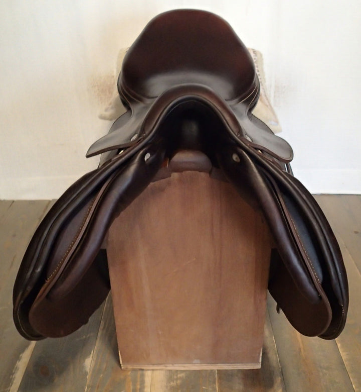 18" Antares Evolution Saddle - Full Buffalo - 2021 - 3A Flaps - 4.75" dot to dot