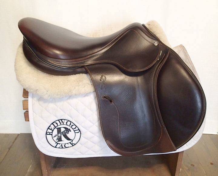 18" Antares Evolution Saddle - Full Buffalo - 2021 - 3A Flaps - 4.75" dot to dot