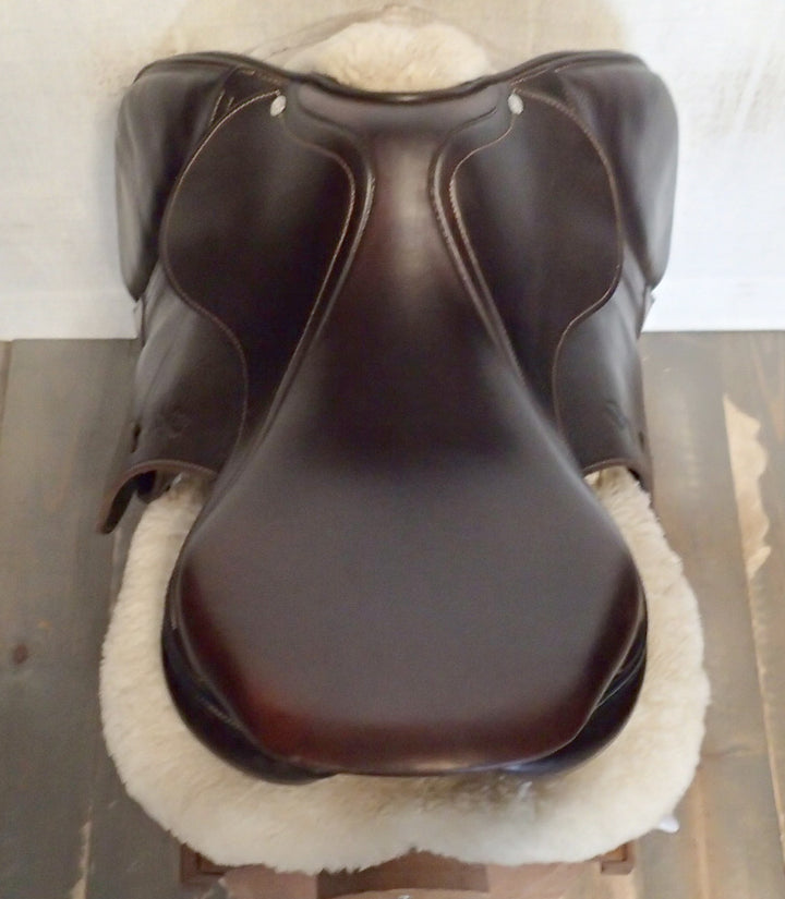 18" Antares Evolution Saddle - Full Buffalo - 2021 - 3A Flaps - 4.75" dot to dot