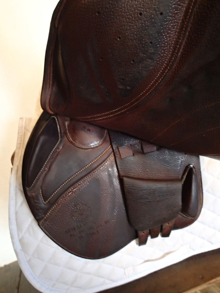 17.5" CWD Mademoiselle 2Gs Saddle - Full Buffalo - 2020 - 3C Flaps - SE32