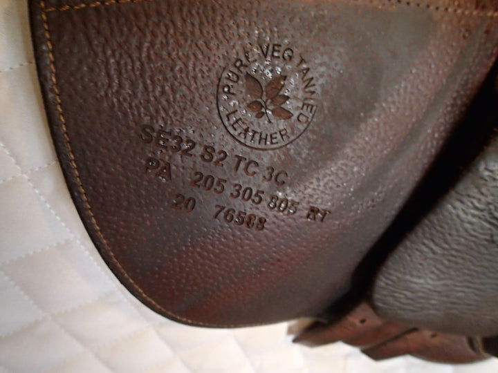 17.5" CWD Mademoiselle 2Gs Saddle - Full Buffalo - 2020 - 3C Flaps - SE32
