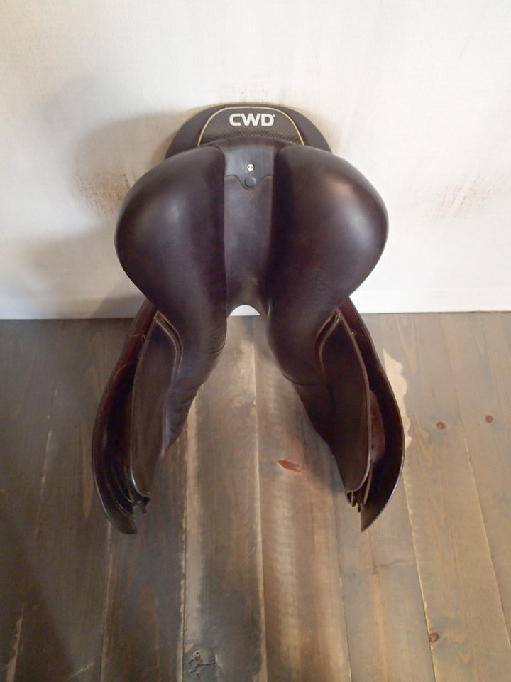 17.5" CWD Mademoiselle 2Gs Saddle - Full Buffalo - 2020 - 3C Flaps - SE32