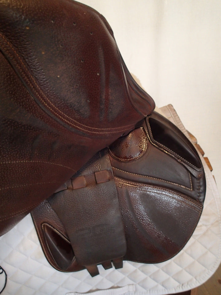 17.5" CWD Mademoiselle 2Gs Saddle - Full Buffalo - 2020 - 3C Flaps - SE32